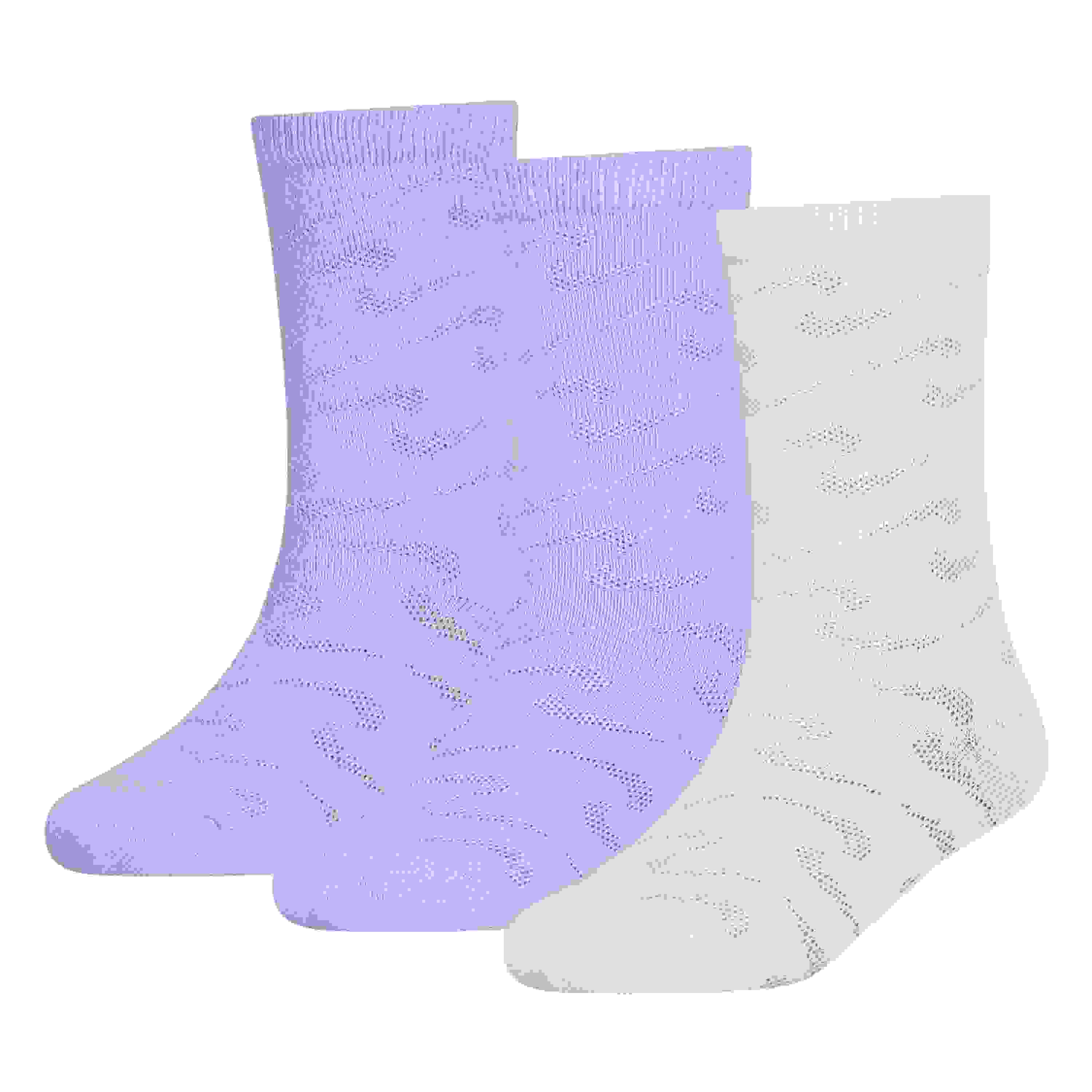 Nike Swoosh 3-Pack Big Girls' Multi-Color Crew Socks